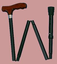 picture of folding cane